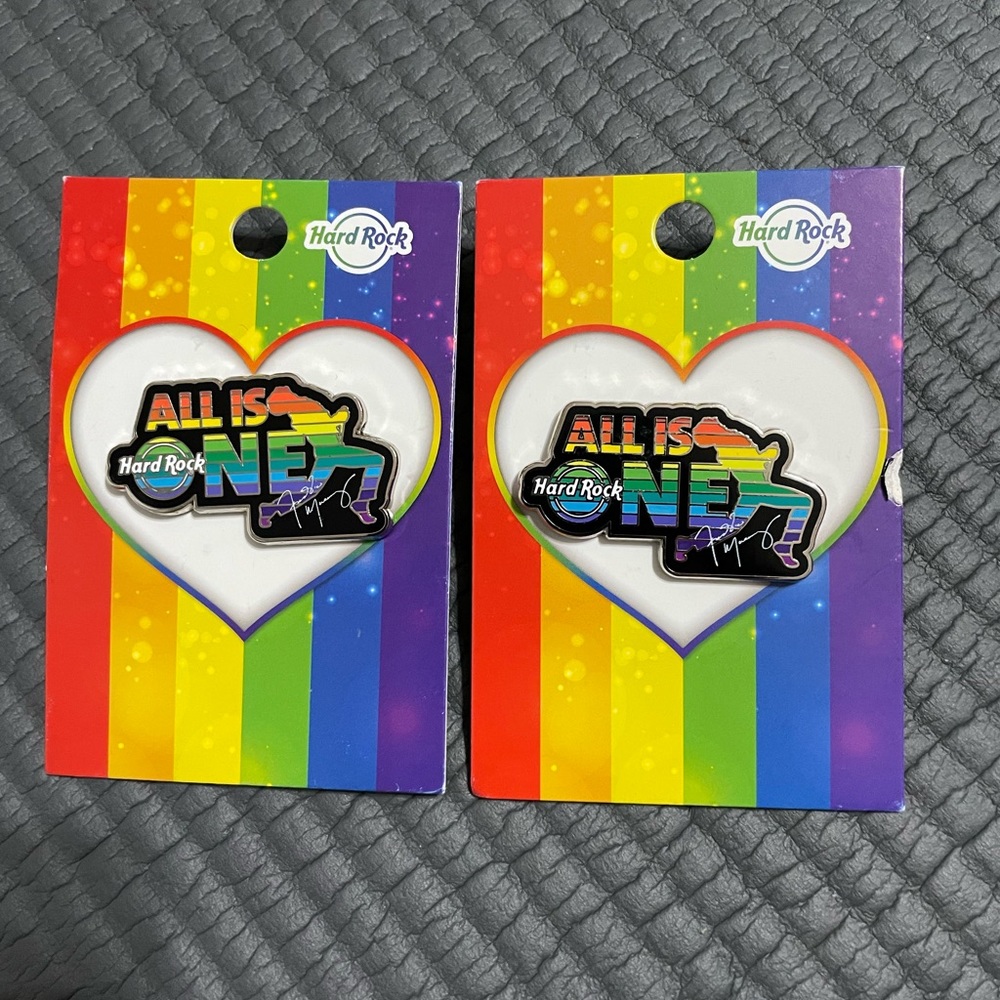 Brand new Hardrock pin